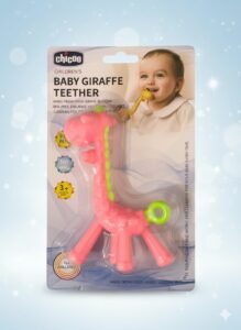 🦒 عضاضة الزرافة "بيبي جراف تيثر" من شيكو (chicco) 🦒